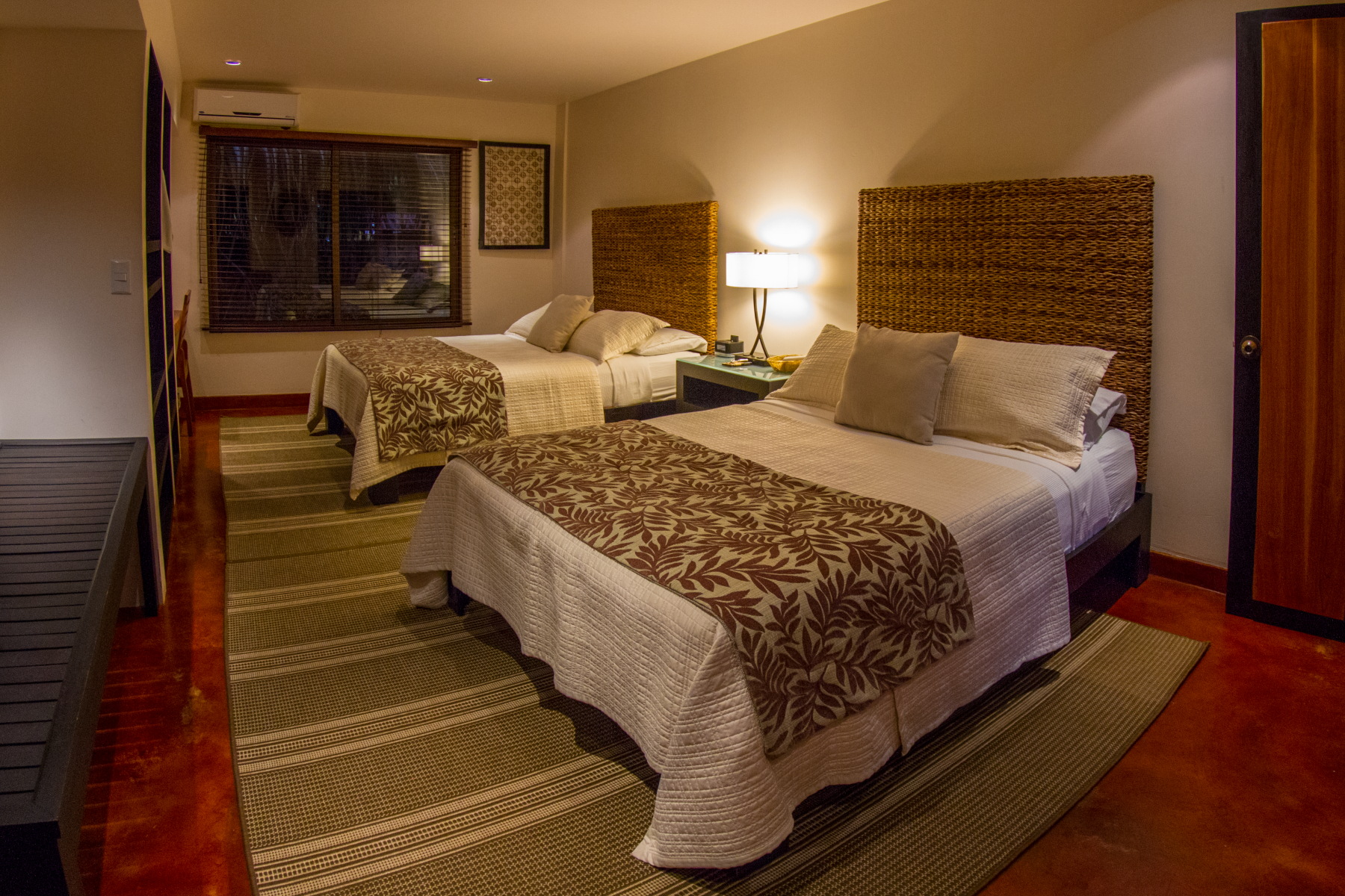 Guest rooms at the Zancudo Lodge in Costa Rica